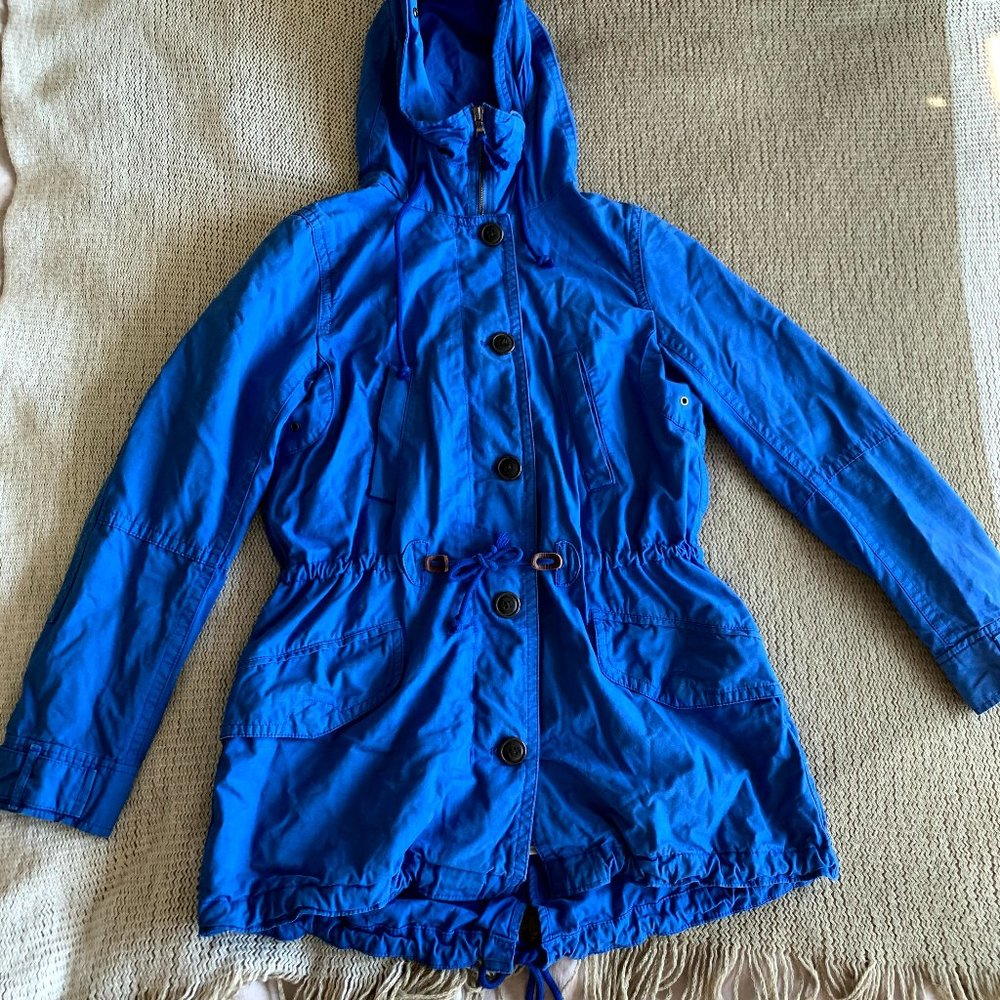 Gap Anorak Coat | Arctic Blue